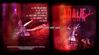 Adalie  So Breathe Lyric Video [upl. by Ezeerb]