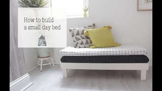 How to build a small daybed [upl. by Eelhsa210]