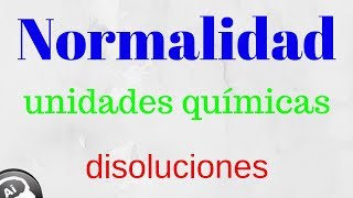 Normalidad [upl. by Krid100]