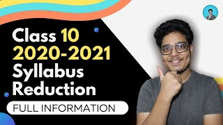 Class 10 Latest Syllabus 20202021  Latest Update  Update Syllabus for Class 10 [upl. by Ahtar]