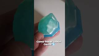 💎COMO HACER JABÓN GEMA 💎 diy jabon jabongema soap soapmaking cosmeticanatural cosmética [upl. by Andrus]