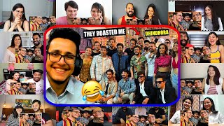 TRIGGERED INSAAN  Getting Roasted by Indias Biggest Youtubers at Dhindora Shoot  Reaction [upl. by Amitie416]