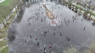 Schaatsplezier IJsbaan NieuwLekkerland 11 Januari 2024 [upl. by Nonnaihr]