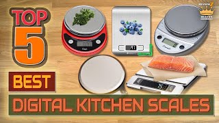 TOP 5 Best Digital Kitchen Scales of 2024  Ultimate Scale Review for Cooking amp Baking [upl. by Essilrahc615]