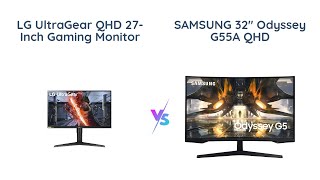 🎮 LG UltraGear vs Samsung Odyssey 🖥️ Gaming Monitor Comparison ⚔️ [upl. by Gunas]