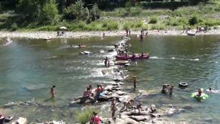 Ardèche Vallon Pont dArc Camping Natur Parc LArdéchois [upl. by Ahsietal]