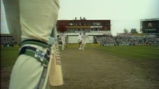 Shane Warnes Ball Of The Century to Mike Gatting [upl. by Annawak]