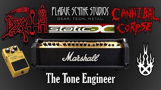 Death Cannibal Corpse and More Valvestate Tones w The Marshall 100V 8100 [upl. by Bradski]