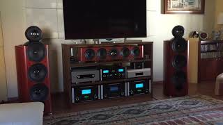 KEF 2072 McIntosh C2300 McIntosh MC501 Linn Klimax DS amp Vivaldi [upl. by Ecnahs425]