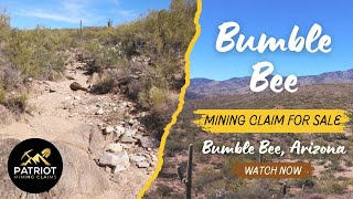 Arizona Placer Gold Claims for Sale  Bumble Bee Gold Mining Claim [upl. by Crean]