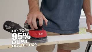 NEW Milwaukee M18 FUEL 5 in Random Orbital Sander [upl. by Yramanna]