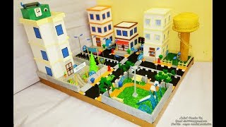 HOW TO MAKE MODEL OF CITY [upl. by Sutsuj]