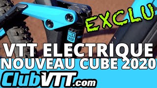 Vtt electrique CUBE Stereo 140  Exclu version 2020 en carbone   620 [upl. by Ewan]