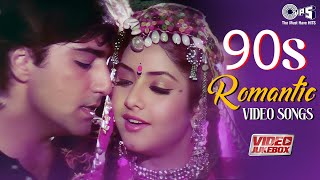 90s Romantic Video Songs  Bollywood Hindi Love Songs  Monsoon Special Romantic Songs Jukebox [upl. by Tillo]