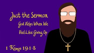 When We Feel Like Giving Up 1 Kings 1918 Sermon on Suicide [upl. by Gnilhsa]