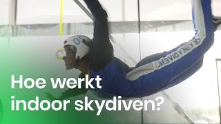 Hoe werkt indoor skydiven  Het Klokhuis [upl. by Ko]