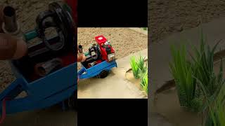 Mini maker automobile farmequipment farmequipment craft toys automobile farming [upl. by Elvah]