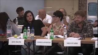 Game Of Thrones Table Read Season 1 amp Season 8 [upl. by Feodora]