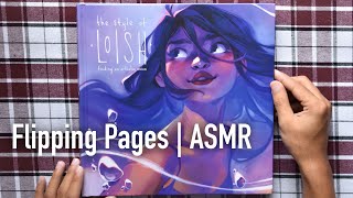 Book FlipThrough  The Style of Loish Finding an Artistic Voice  ASMR [upl. by Enitsuga]