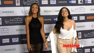 Madalina Ghenea and Aurora Cossio 2024 Los Angeles Italia Film Festival Red Carpet [upl. by Maison]