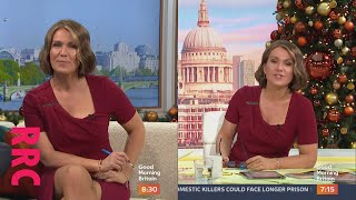 Susanna Reid wrap skirt on sofa [upl. by Anirad208]