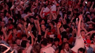 CRAZY SCENES 🙌 England fans GO WILD as England beat Netherlands to reach Euro 2024 final 🏆 [upl. by Mckee117]