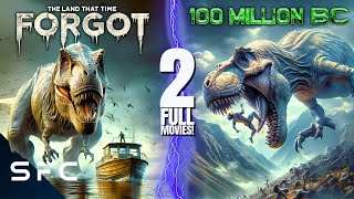 The Land That Time Forgot amp 100 Million BC  Double Feature Full Movie  Action SciFi [upl. by Nitnilc98]