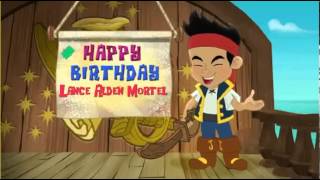 Personalized Birthday Greeting from JAKE the Pirate for 5 [upl. by Aneert969]