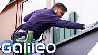 Der harte Alltag eines Gebäudereinigers  Galileo  ProSieben [upl. by Nido]