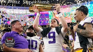 Clemson vs LSU CFP National Championship  College Football Highlights [upl. by Yblek581]