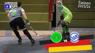 1 Rollhockey Bundesliga Damen  SC Moskitos Wuppertal vs IGR Remscheid [upl. by Sauers]