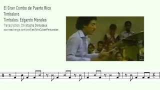 Edgardo Morales  Timbalero  Solo  Transcription [upl. by Ahset65]