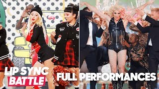 Tara Lipinski’s “Hollaback Girl” vs Johnny Weir’s “Paparazzi”  Lip Sync Battle [upl. by Lanza]