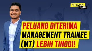 Cara Simple Lolos Seleksi Program MT Management Trainee  Tips Karier [upl. by Dor]