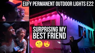 2024s Best Outdoor Lights  eufy Permanent Outdoor Lights E22 Review amp Test Amazing Value [upl. by Aikemot]