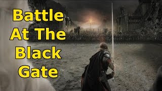 Lord Of The Rings ROTK  Battle At The Black Gate HD High Quality [upl. by Tila]