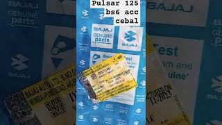 Pulsar 125 bs4 bike men ACC cebal original part number [upl. by Ul]