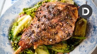 Roast Irish Lamb with Rosemary and Garlic feat EntertainingWithBeth [upl. by Oalsecnew367]