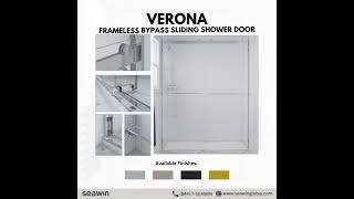 Verona Frameless Shower Door [upl. by Bred]