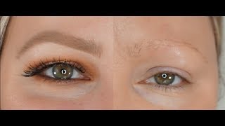 How To Fill In Eyebrows for Beginners  Sparse Eyebrow Tutorial [upl. by Eric]