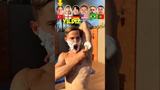 Yildiz vs lehmann vs son vs greazman vs neymar vs ronaldo food challenge 🤣 [upl. by Seligman]