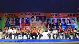 UNA Proclamation Rally in Cebu City [upl. by Ardnahc]