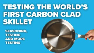 I tested the worlds first Carbon Steel Aluminum Clad Pan Full Review [upl. by Loeb]