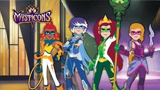 MYSTICONS MOMENTS  Zarya Week  TimeToHowl 🐺🐺🐺  Saturdays  800AM on Nicktoons [upl. by Ortrude]