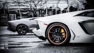 Lamborghini Aventador VS Lamborghini Reventon [upl. by Ikeda]