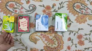 Review Of Liril Mysore Sandel amp Pears Blue Soap ll 4 Highly Recommended Soaps For Summer [upl. by Nanny]