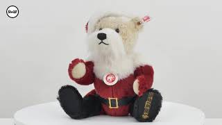 Santa Teddy Bear Steiff 2021 Fall Limited Edition [upl. by Adnahcir]