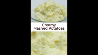 Easy Mashed Potatoes recipe shorts [upl. by Llerihs]