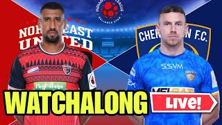 NEUFC VS CFC ISL MATCH WATCHALONG LIVE [upl. by Gomez500]