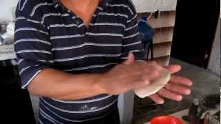 How to make a corn tortilla without a Tortillera tortilla press [upl. by Eveleen]